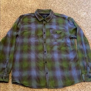 O’Neill long sleeve flannel button up shirt